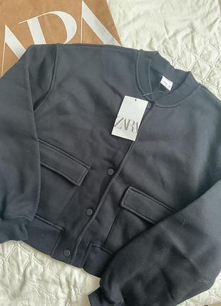 Жакет бомпер zara