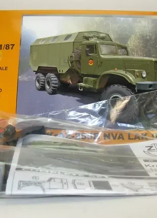 Краз-255б з кунгом лак ii ндр , збірна модель 1:87(н0)