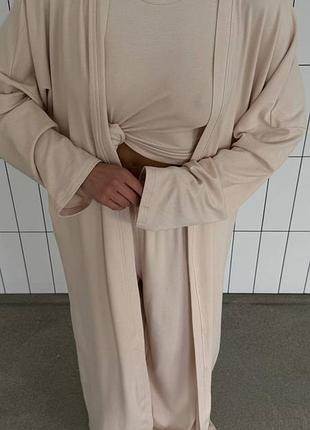 Кардиган + штани + майка3 фото