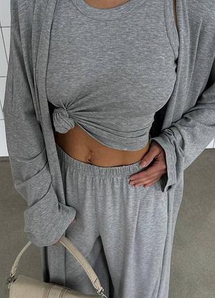 Кардиган + штани + майка5 фото