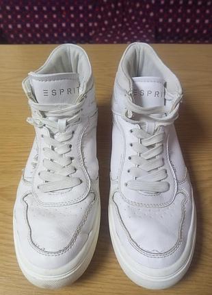 Кроссовки белые женские esprit