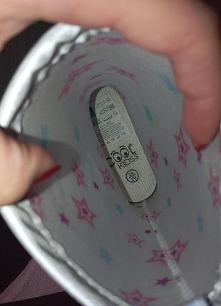 Дитячі резинові сапоги для дівчинки 4