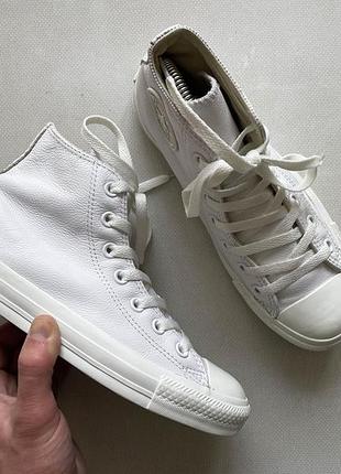 Converse, оригинал кожаные кеды