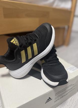 Кросівки оригінал дитячі чорні адідас/ adidas