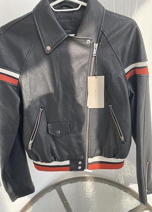 Шкіряна куртка zara