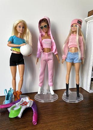 Ляльки barbie mattel оригінал барбі йога