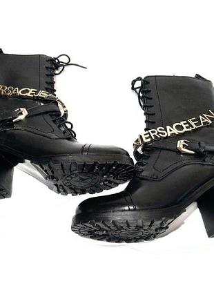 Ботильоны женские премиум класса versace jeans