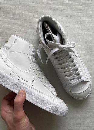 Nike blazer, оригинал кожаные кроссовки