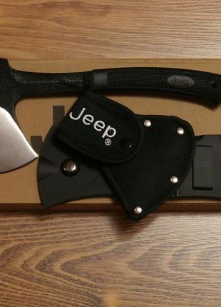 Туристический топорик jeep с чехлом для ношения на поясе.походной топор для туриста, автомобилиста,