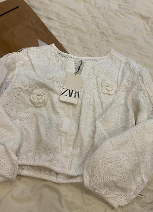 Блуза сорочка zara