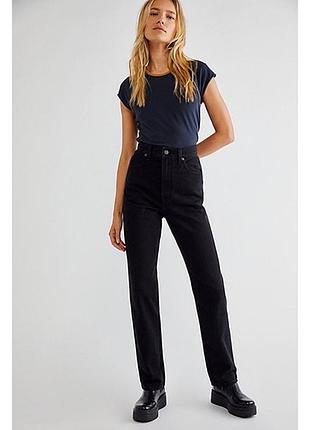 Джинси висока посадка прямі мом levis 70 s straight