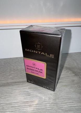Парфуми з розкішним шлейфом montale roses musk  духи парфюм