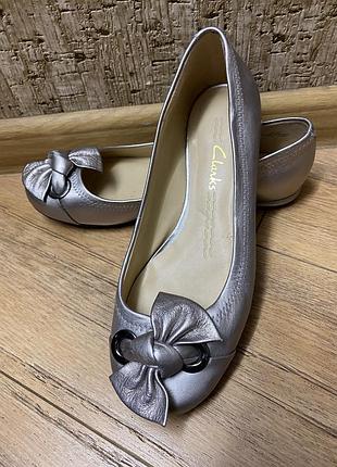 Clarks 💕кожаные туфли