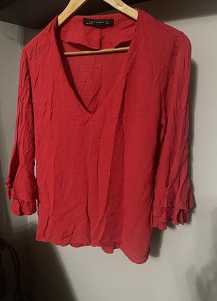 Блуза zara p. l #d240