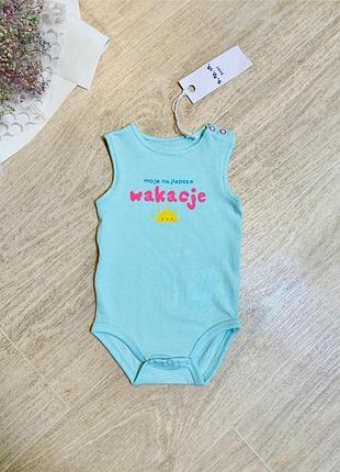 Дитяча боді-майка для малюків 68 см польща 5.10.15