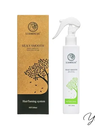 Несмываемый спрей - кондиционер xiaomoxuan silky smooth spray conditioner 200ml
