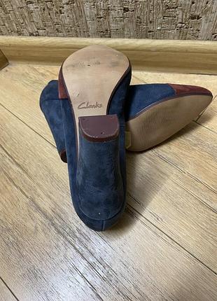 Clarks 💕замшевые туфли2 фото
