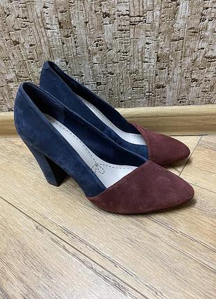 Clarks 💕замшевые туфли