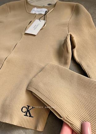 Calvin klein jeans новий оригінальний кардиган топ в рубчик келвін кляйн