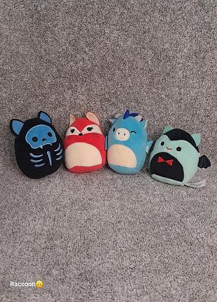 Мʼяка іграшка, дракон, squishmallows, tatiana, 2023, скелет, лисиця, дракула, fifi, drake, stump