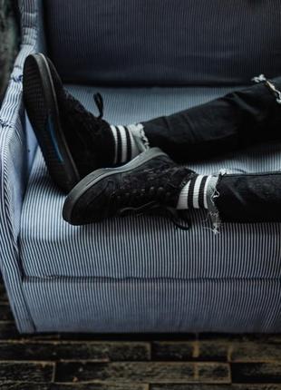 Ботинки мужские зимние south oriole black ❄️ чоловічі черевики зимові6 фото