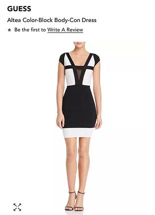 Платье бандажное guess