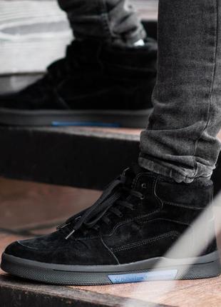 Ботинки мужские зимние south oriole black ❄️ чоловічі черевики зимові7 фото