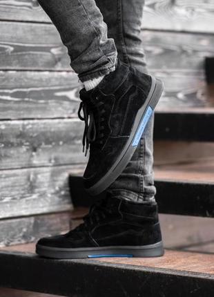 Ботинки мужские зимние south oriole black ❄️ чоловічі черевики зимові8 фото