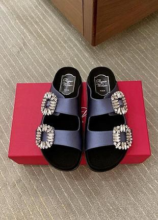 Шлепанцы сандалии босоножки roger vivier