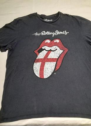 Футболка винтажная 2018 р. -next cotton the rolling stons - xxl