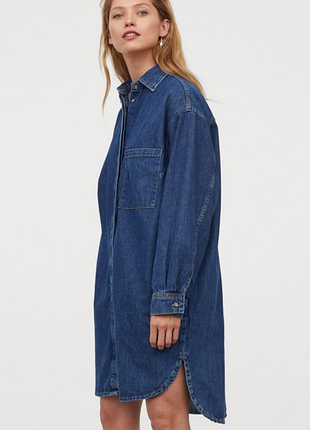 Сукня сорочка джинсова  від h&m