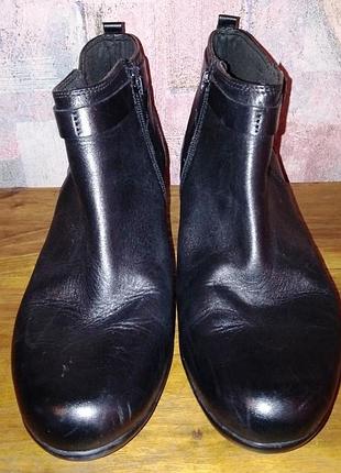 Кожаные ботинки clarks