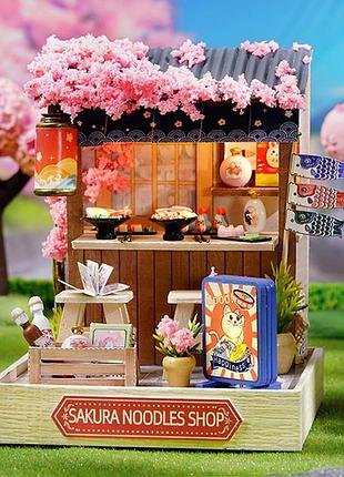 3d румбокс "магазин локшини" diy dollhouse, ляльковий дім