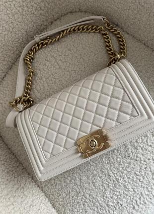 Сумка chanel boy — оригінал, як нова