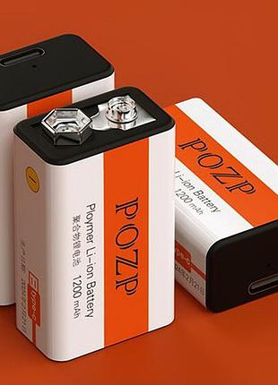 Акумулятор крона 9в pozp