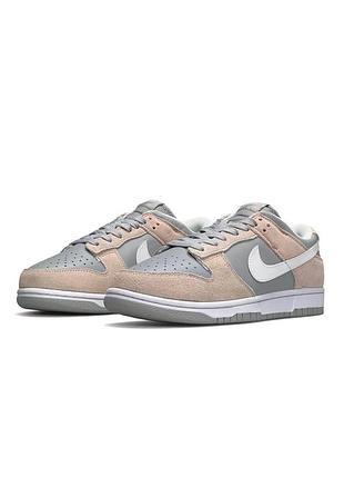 Чоловічі кросівки nike sb dunk low beige tops white