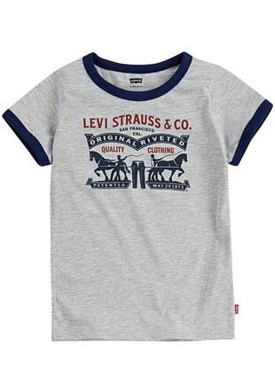 Нова оригінал футболка для дівчинки levis 6-7 років