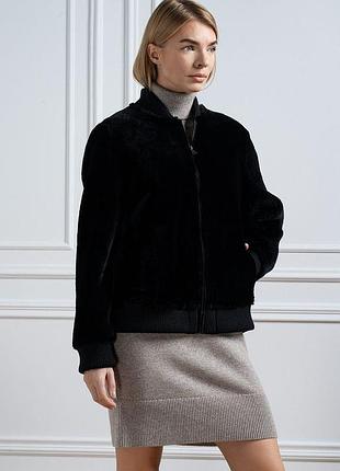 Хутряний бомбер, куртка f & f, розмір s