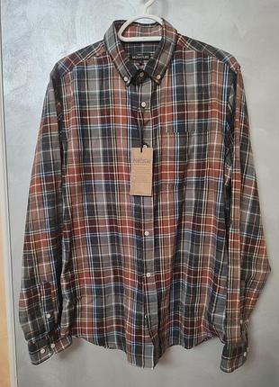 Рубашка сорочка в клітинку next