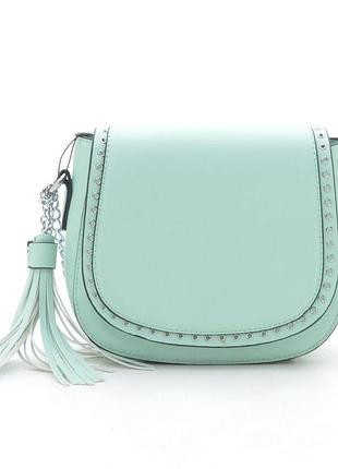Стильная мятная сумка кроссбоди женская сумка клатч высокое качество