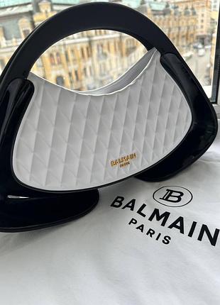 Balmain шкіряна сумка jolie madame medium