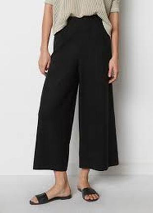 Штаны укороченные брюки  размер 46 / 12 натуральный коттон marc o polo кюлоты