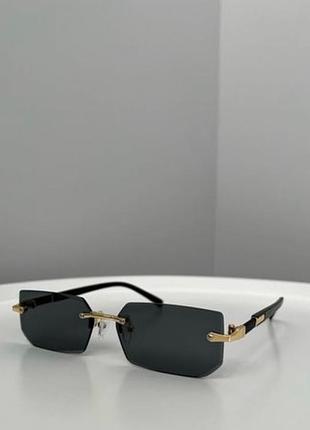 Сонцезахисні квадратні окуляри без оправ унісекс 🫦