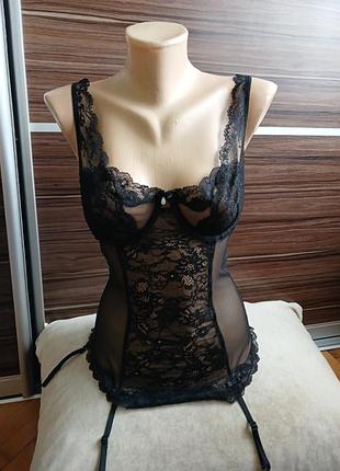 Боди из кружева victorias secret