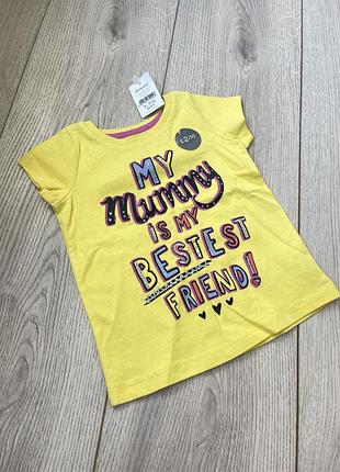 Нова футболка 12-18 міс