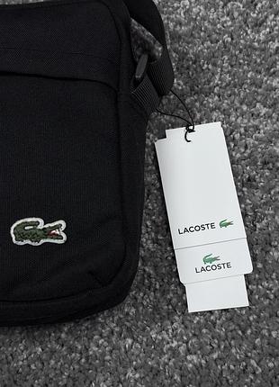 Месенджер lacoste, чорного кольору