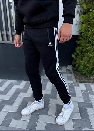 No brand штани adidas на флісі