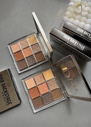 Палетка тіней dior backstage eyeshadow palette 001