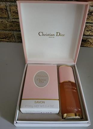 Dior diorissimo набір вінтаж тв мило в коробці
