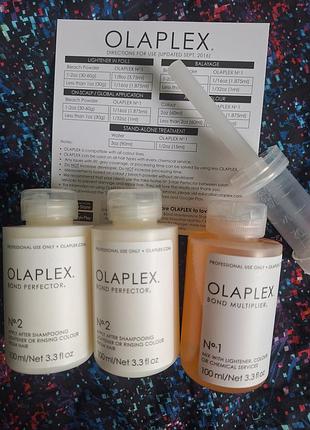 Дорожній набір olaplex traveling stylist kit для захисту волосся під час фарбування2 фото